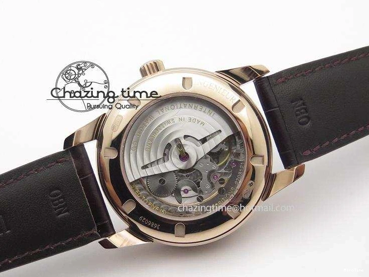 MIROTIME 0317 Ingenieur St.Laureus MKF 1:1 V2 Best Edition RG Brown Dial On Brown Leather Strap A Seasonal 7356